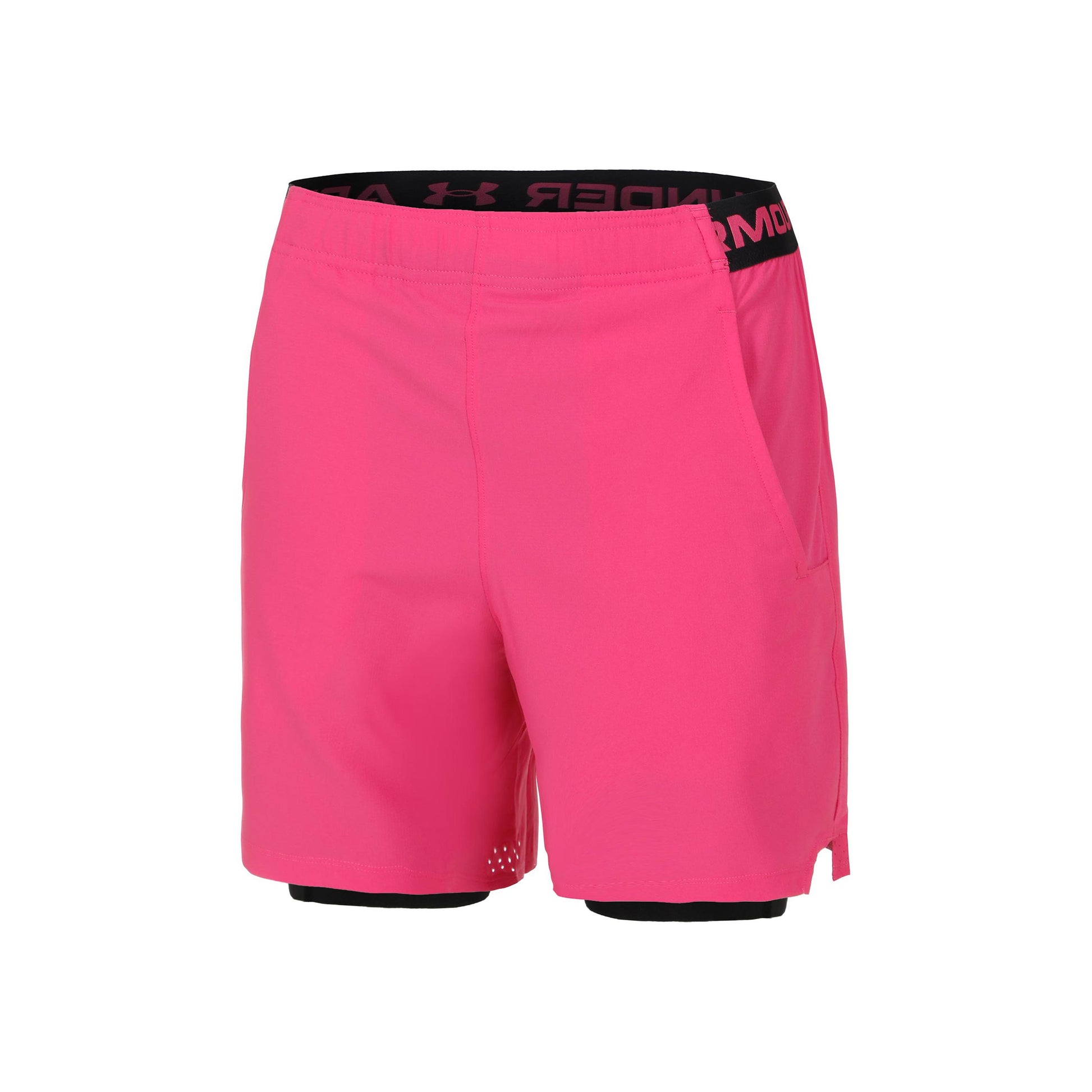 Under Armour Vanish Woven 2in1 Shorts Herren - pink,