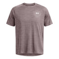 Tech Textured T-Shirt Herren - grau,
