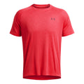 Tech Textured T-Shirt Herren - rot,