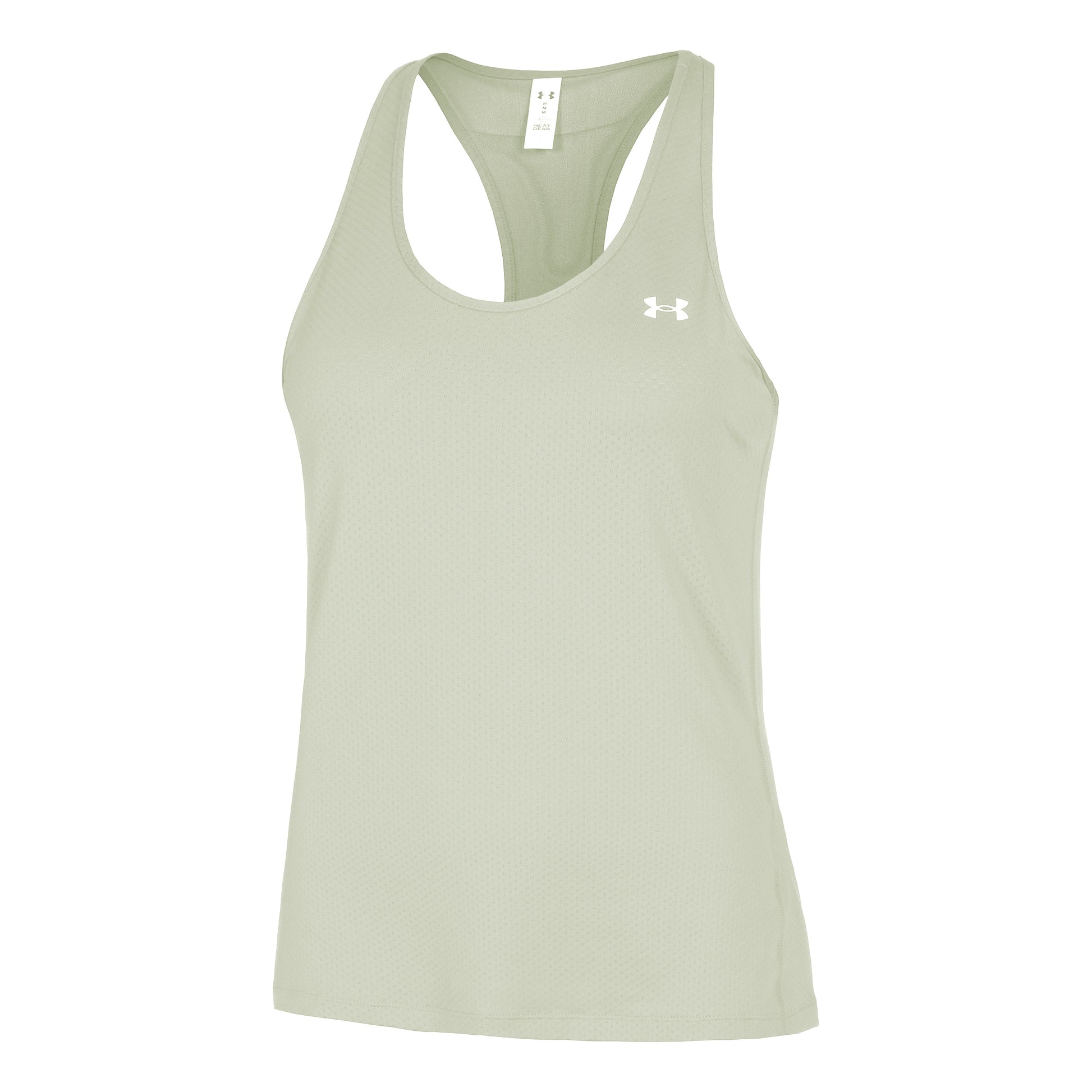Under Armour Heatgear Racer Tank-Top Damen - grün,