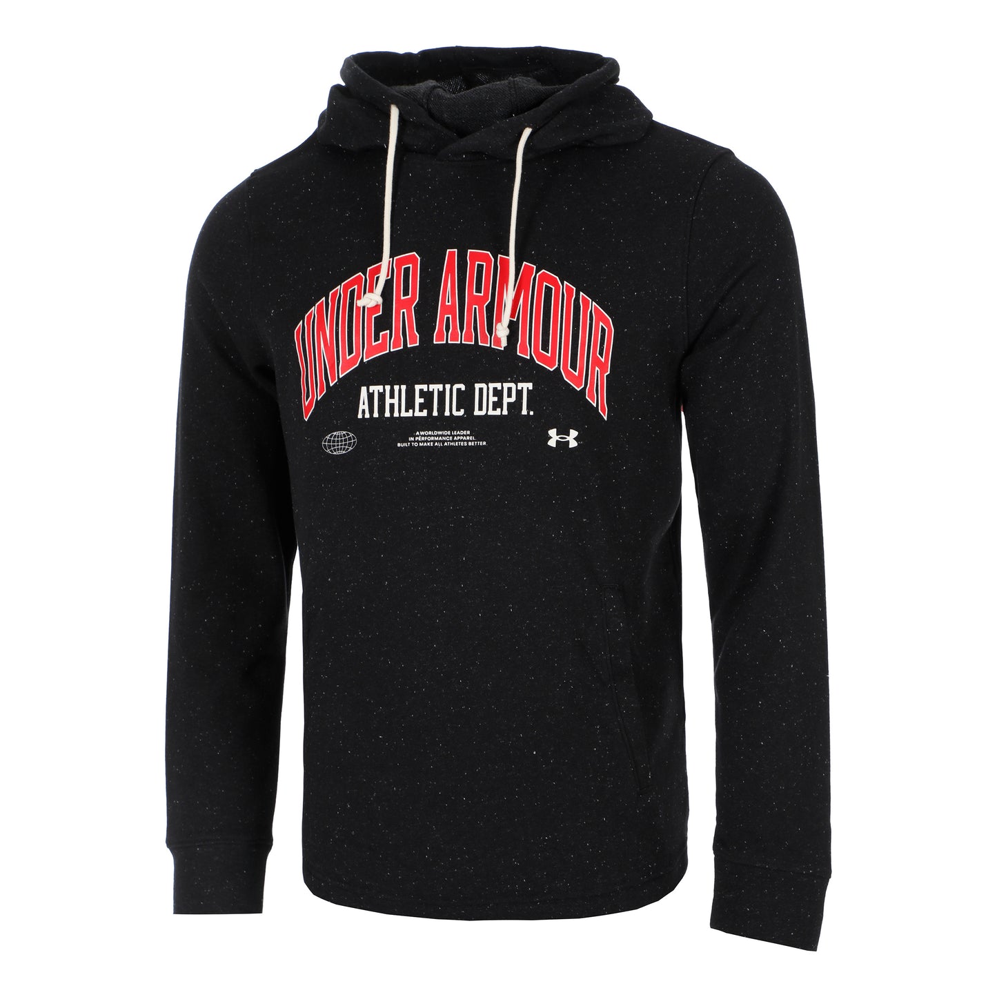 Under Armour Rival Try Athletic Hoody Herren-Schwarz,Rot