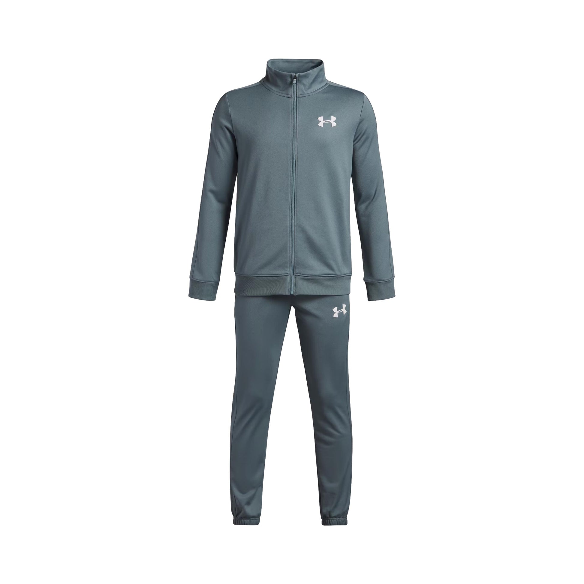 Under Armour Knit Trainingsanzug Jungen-blaugrau