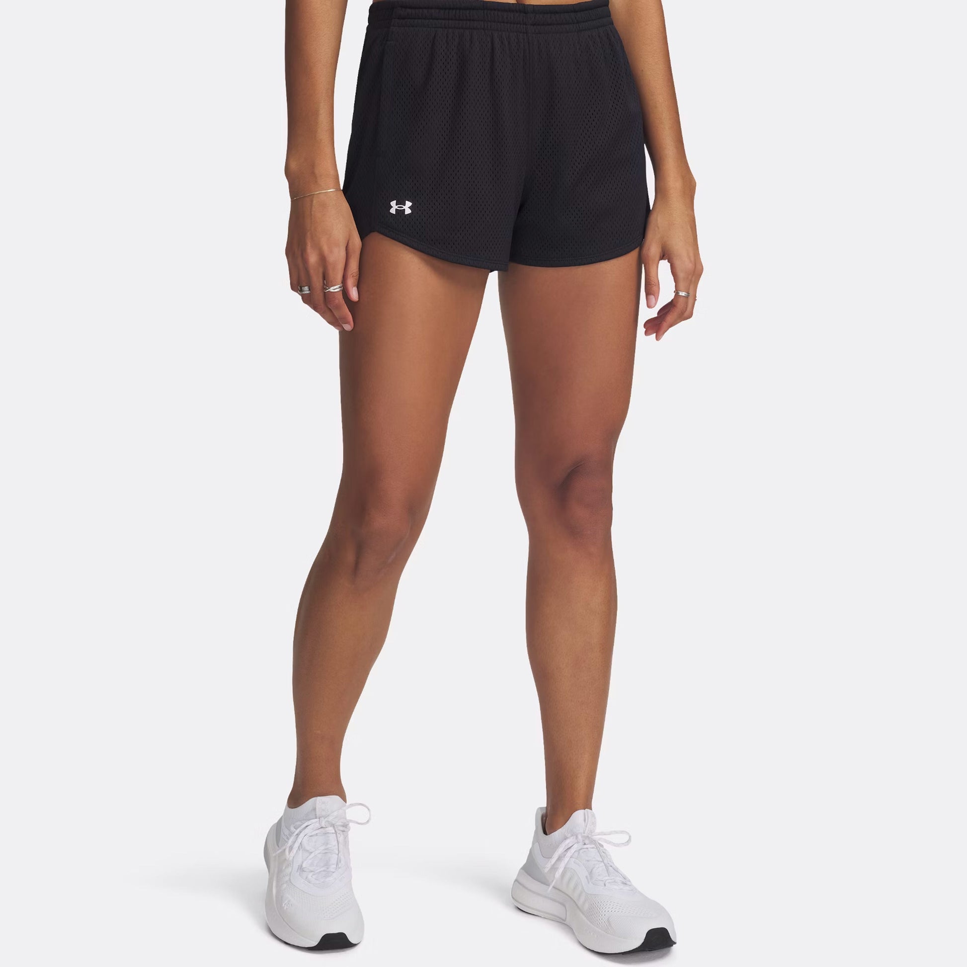 Under Armour Tech Play Up Mesh Shorts Damen-Schwarz