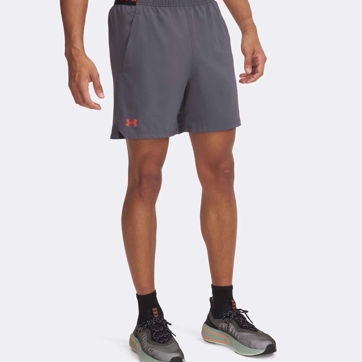 Under Armour Vansih Woven 6in Shorts Herren - grau,