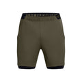 Vanish Woven 2in1 Shorts Herren - oliv, schwarz