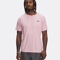 Tech Textured T-Shirt Herren - rosa,