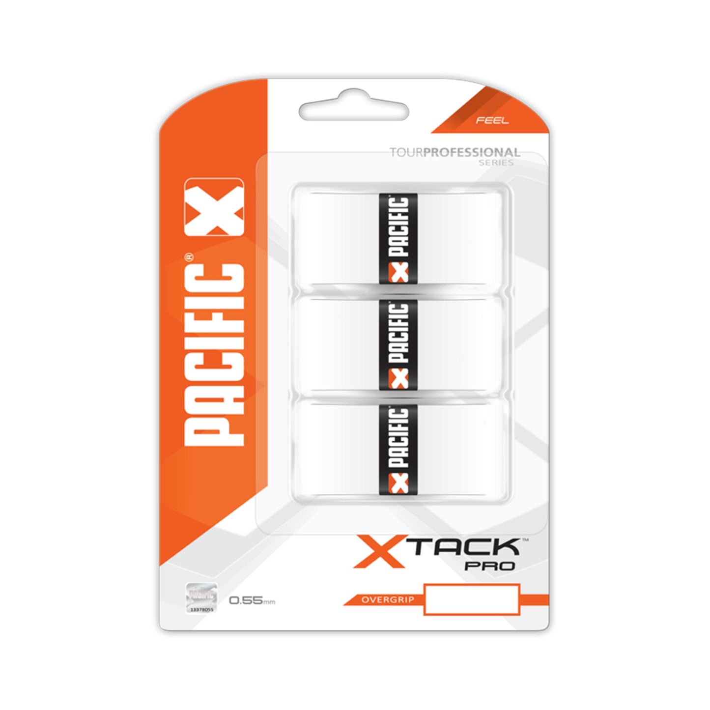 Pacific X Tack PRO 3er Pack-Weiß