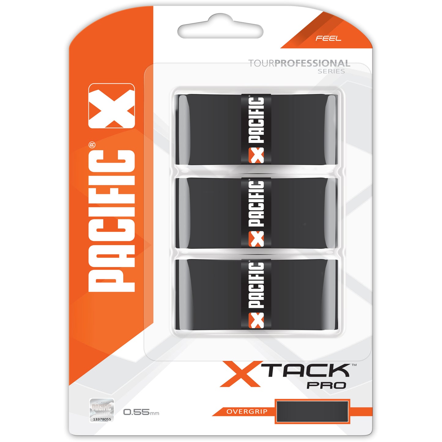 Pacific X Tack PRO 3er Pack-Schwarz