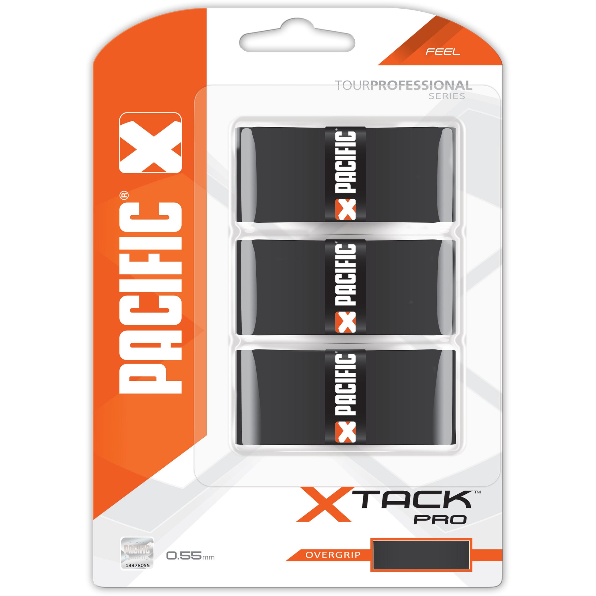 Pacific X Tack PRO 3er Pack-Schwarz