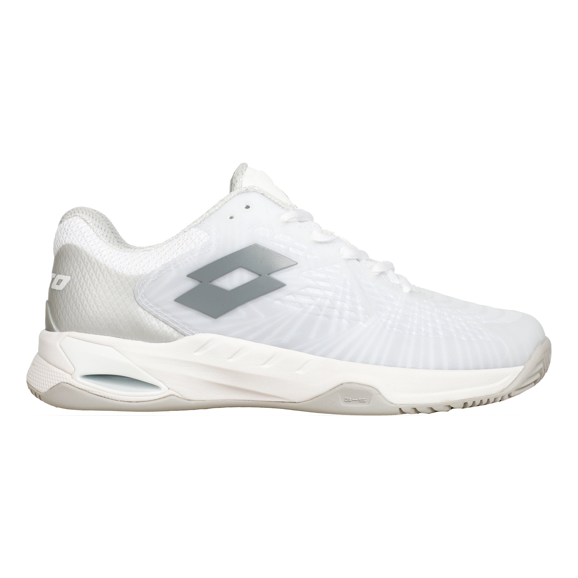 Lotto Mirage 100 II Sandplatzschuh Damen - weiß, grau