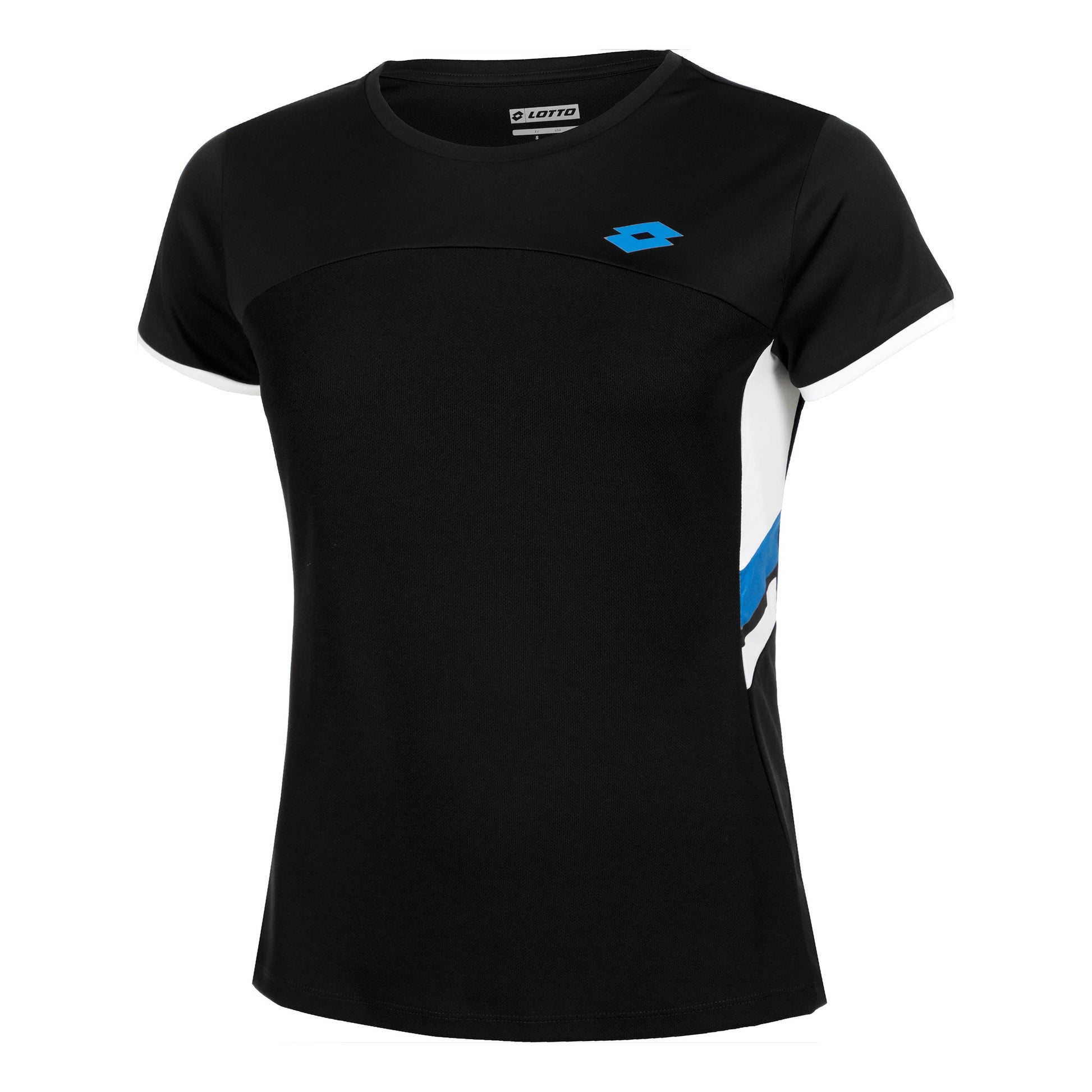 Lotto Squadra III T-Shirt Damen-Schwarz