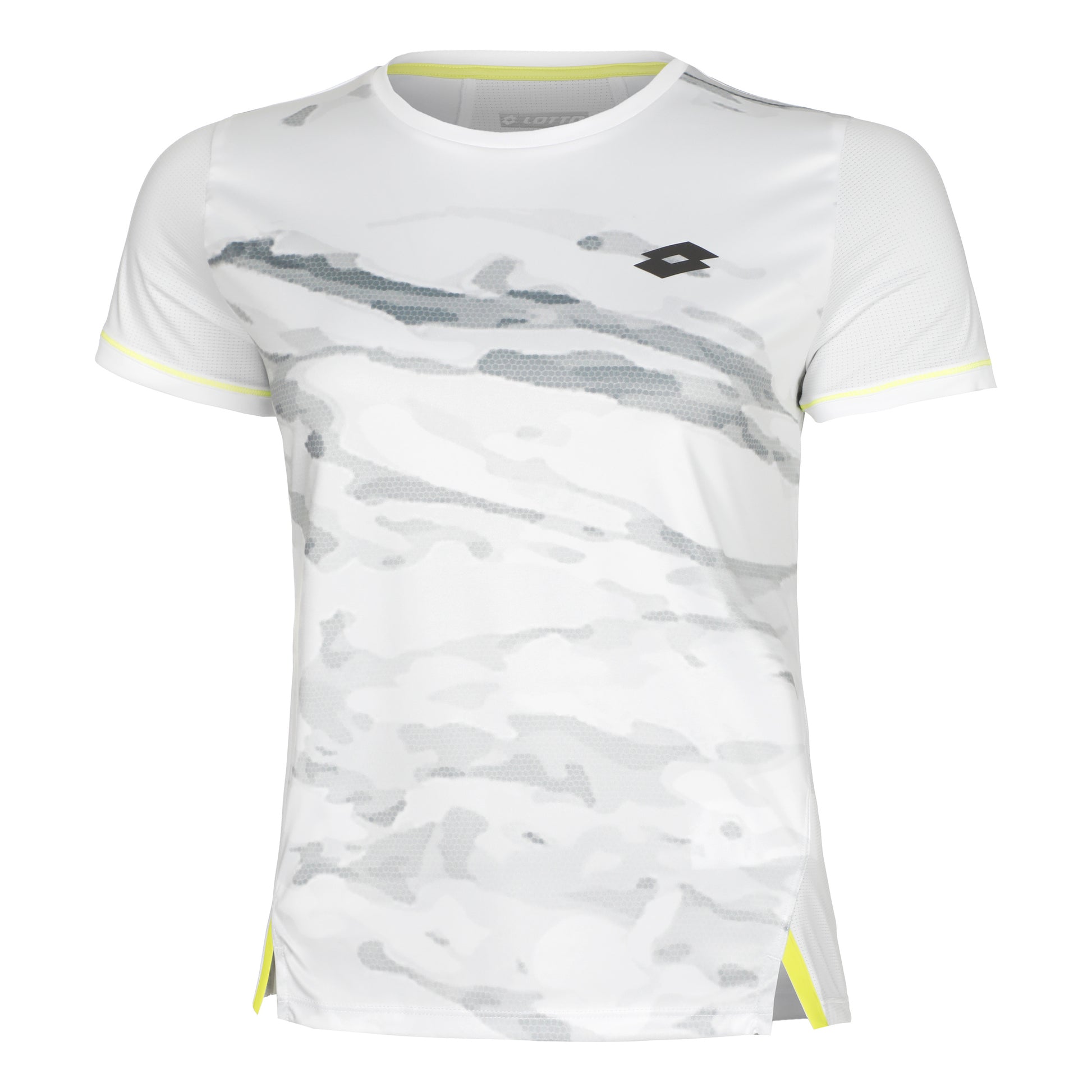 Lotto Tech T-Shirt Damen-Weiß,Grau
