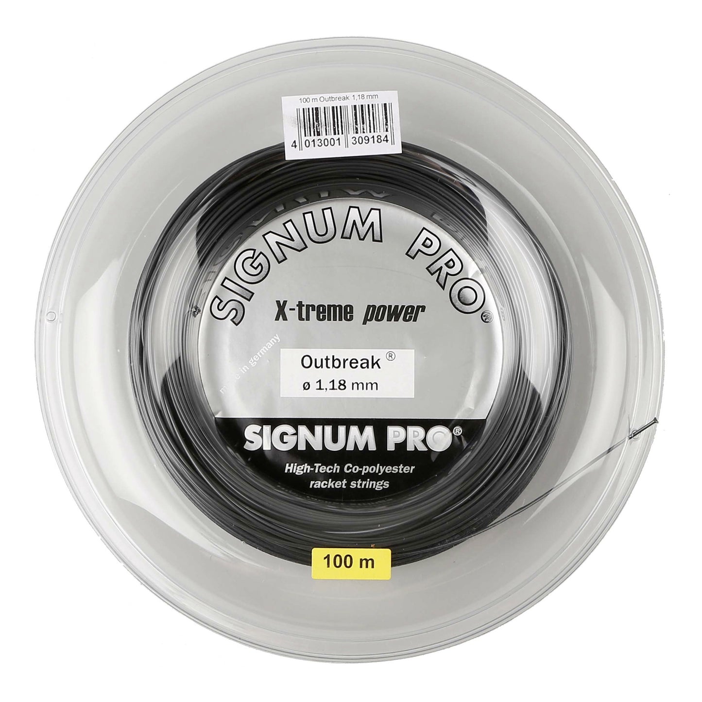 Signum Pro Outbreak Saitenrolle 100m-Anthrazit