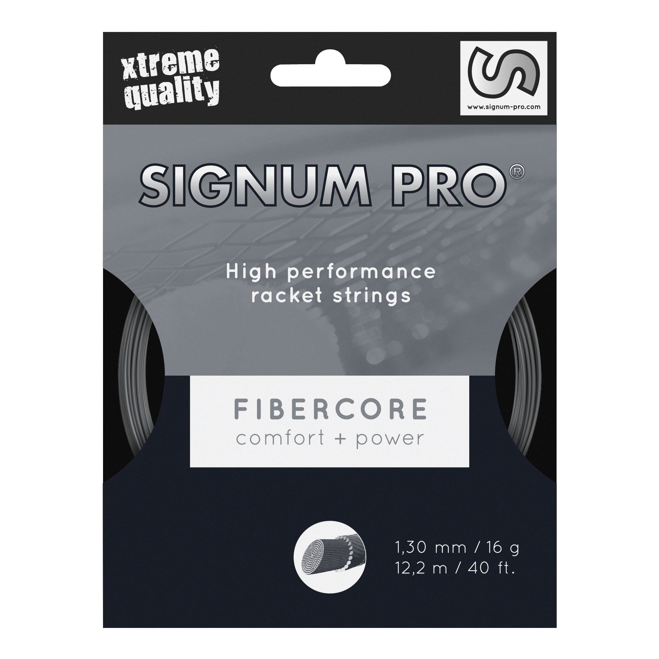 Signum Pro Fibrecore Saitenset 12m-Silber