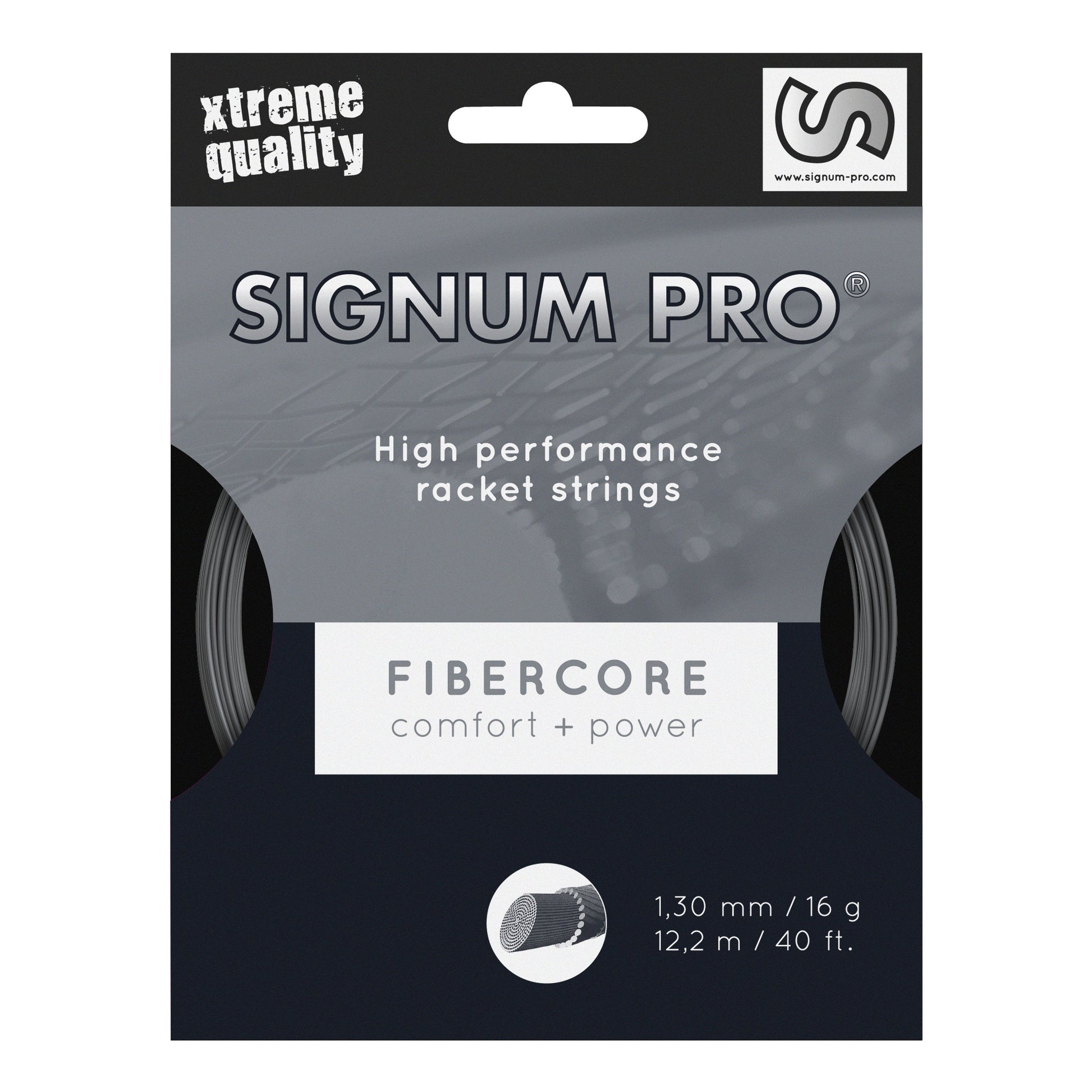 Signum Pro Fibrecore Saitenset 12m-Silber