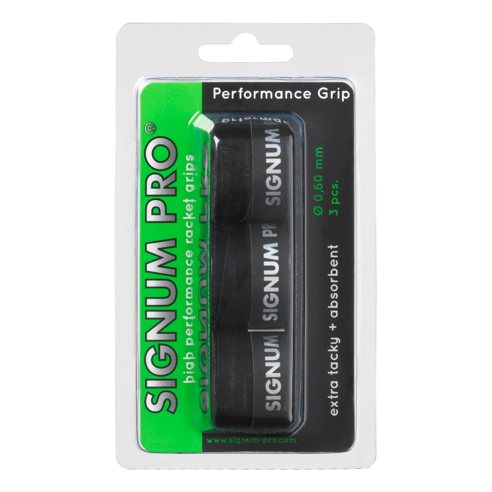 Signum Pro Performance Grip 3er Pack-Schwarz