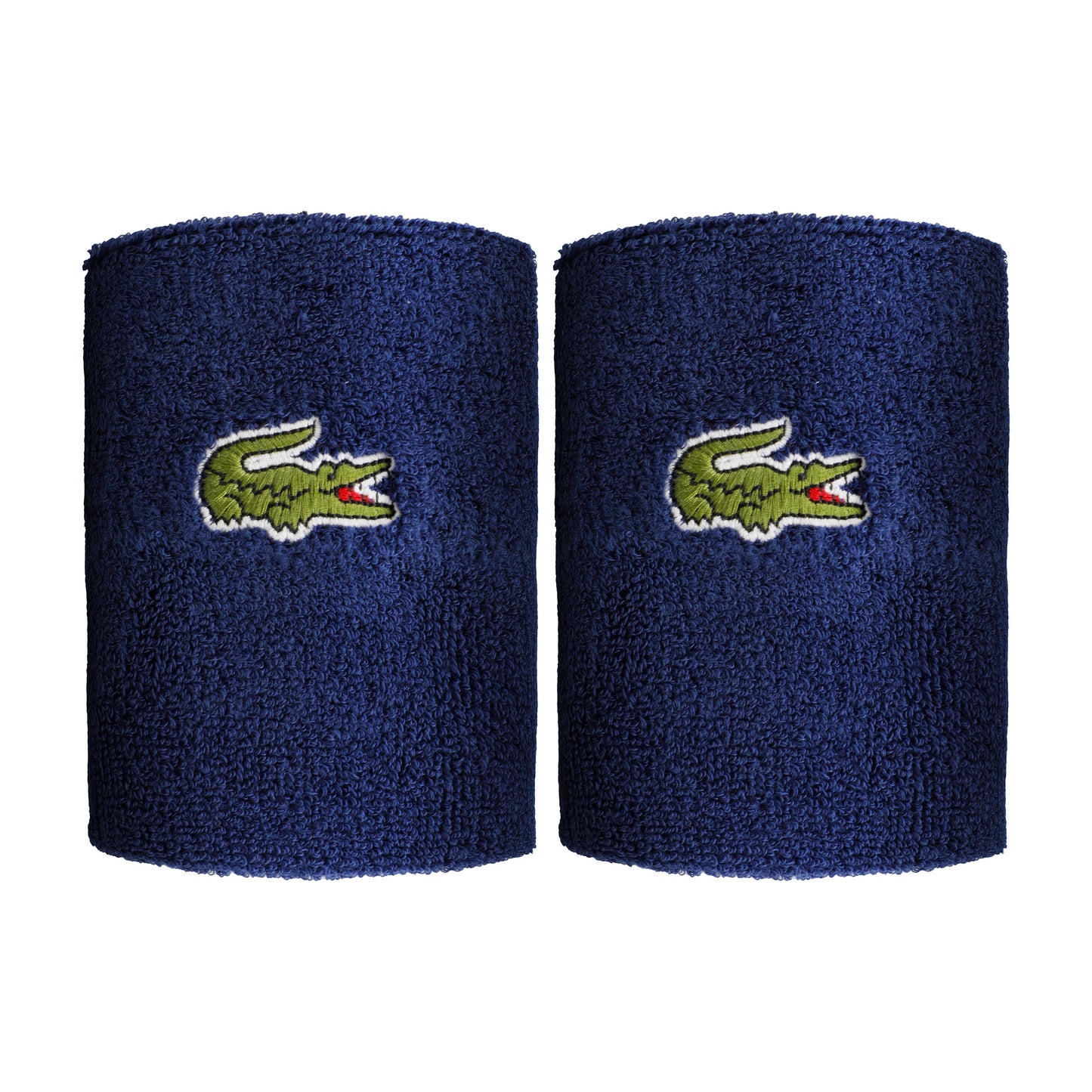 Lacoste Schweißband 2er Pack lang - blau