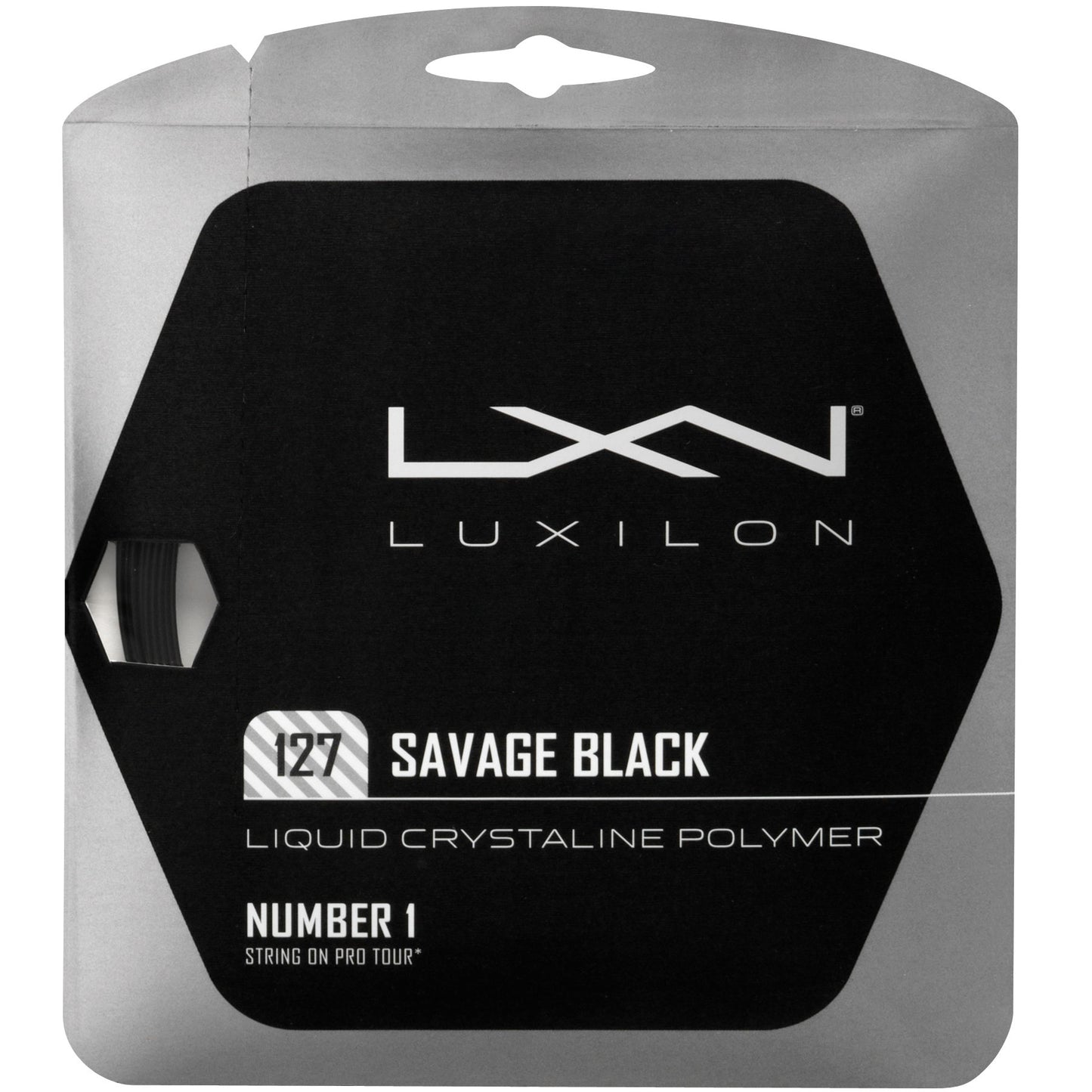 Luxilon Savage  Saitenset 12,2m - schwarz