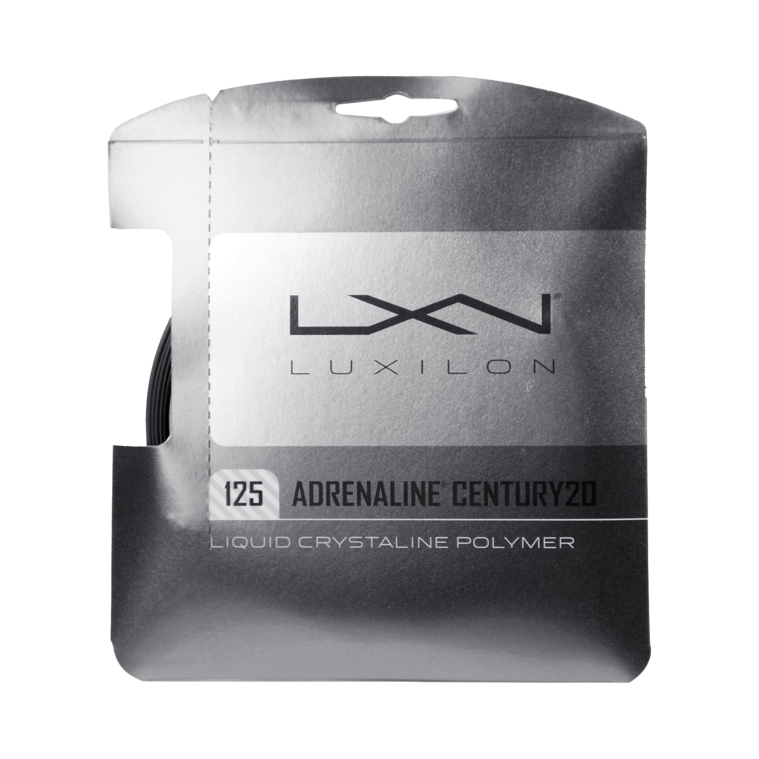 Luxilon Adrenaline Century20 Saitenset 12,2m (Special Edition)-Schwarz