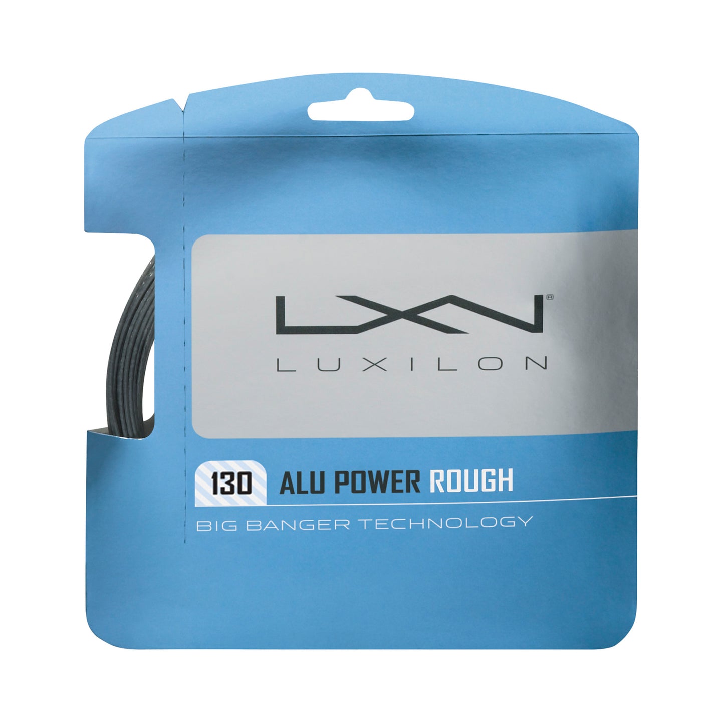 Luxilon ALU Power Rough Saitenset 12,2m-Silber
