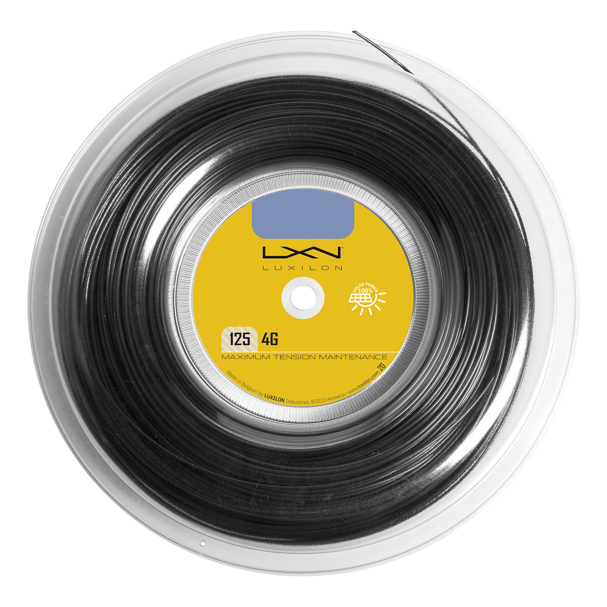 Luxilon 4G Saitenrolle 200m-Schwarz