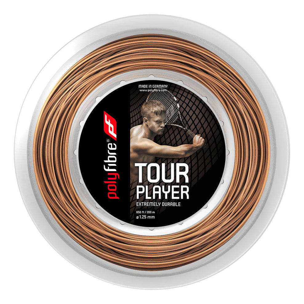 Polyfibre Tour Player Saitenrolle 200m-Nude