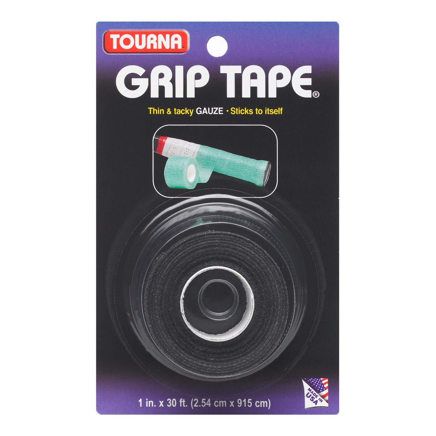 Tourna Grip Tape 1er Pack - schwarz