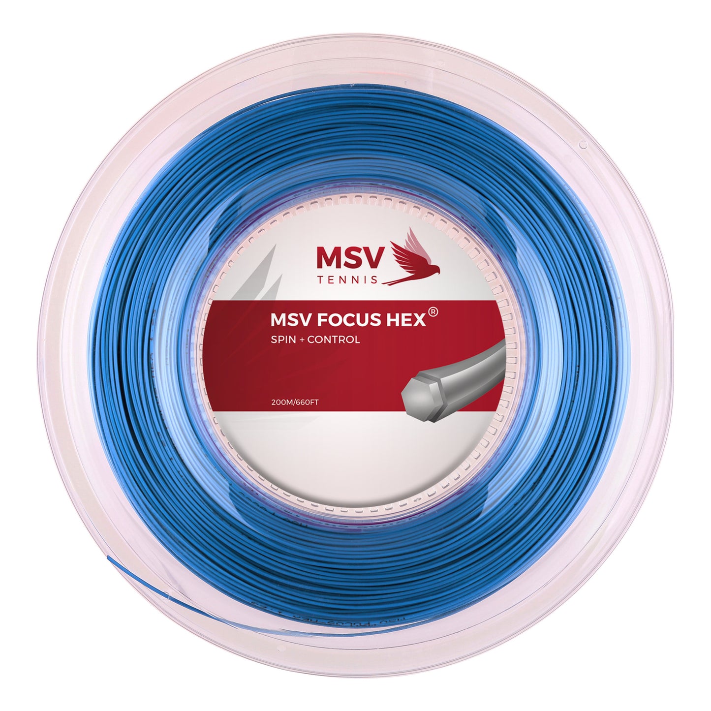 MSV Focus-HEX Saitenrolle 200m-Blau