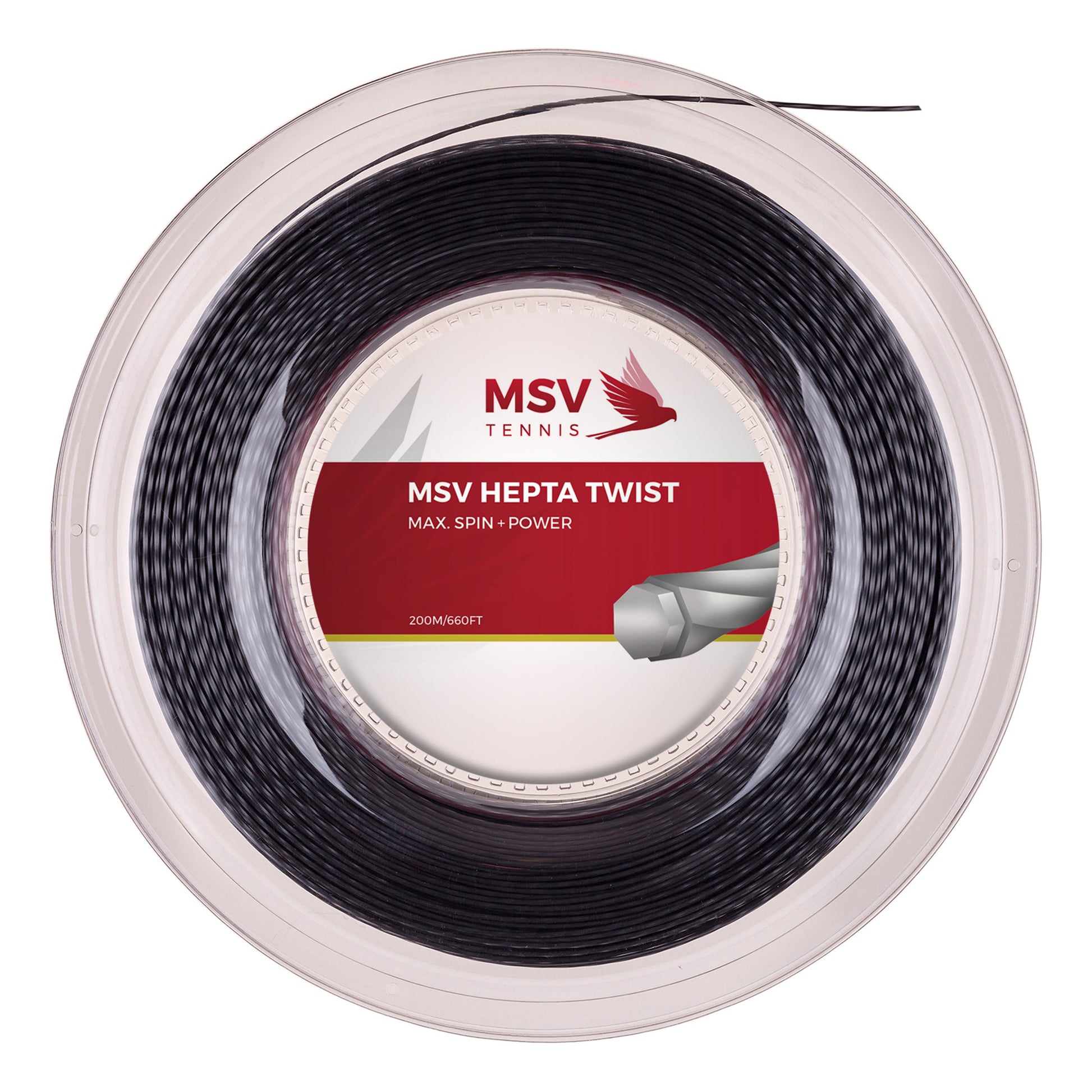 MSV Hepta-Twist Saitenrolle 200m-Anthrazit