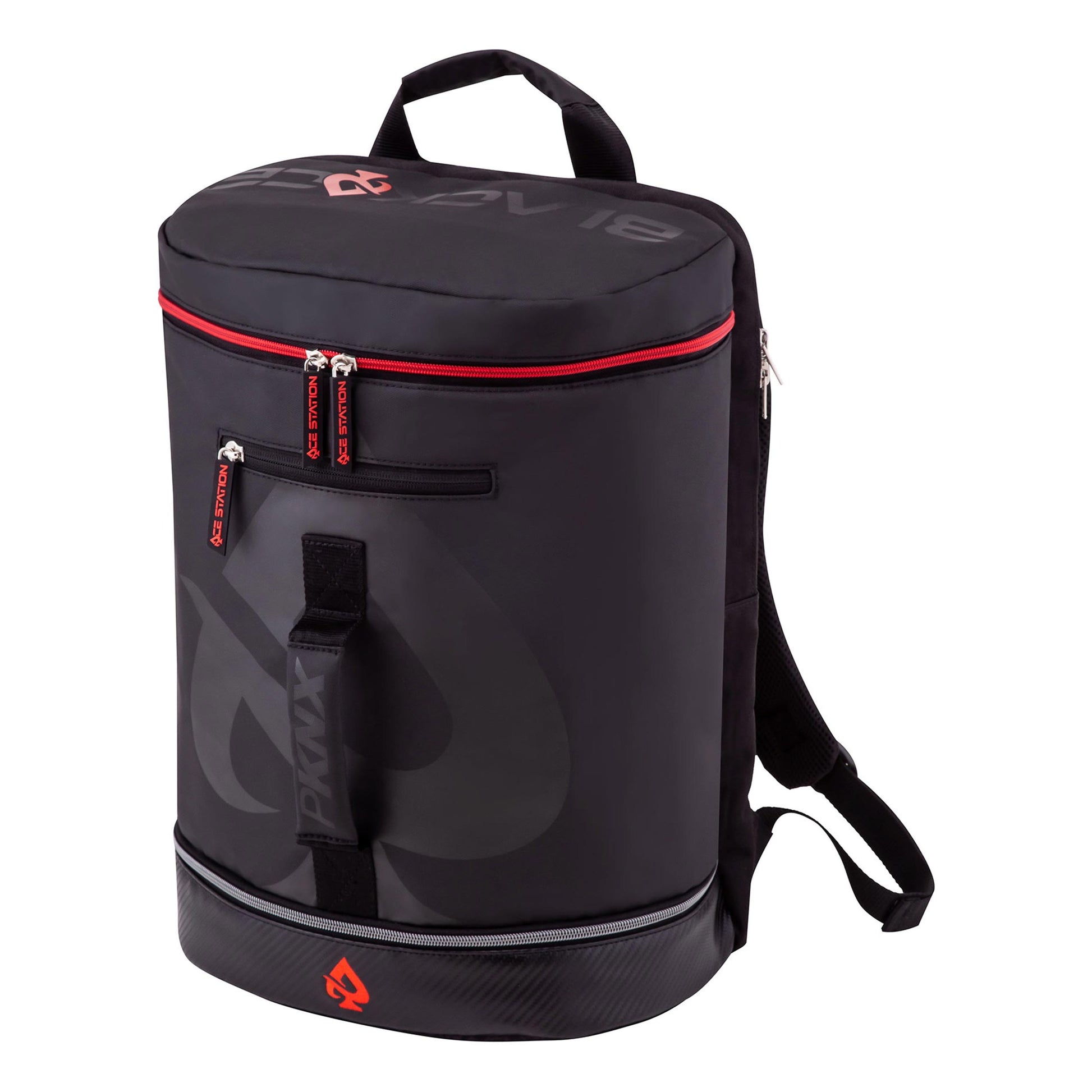 PROKENNEX ACE Rucksack-Schwarz,Rot