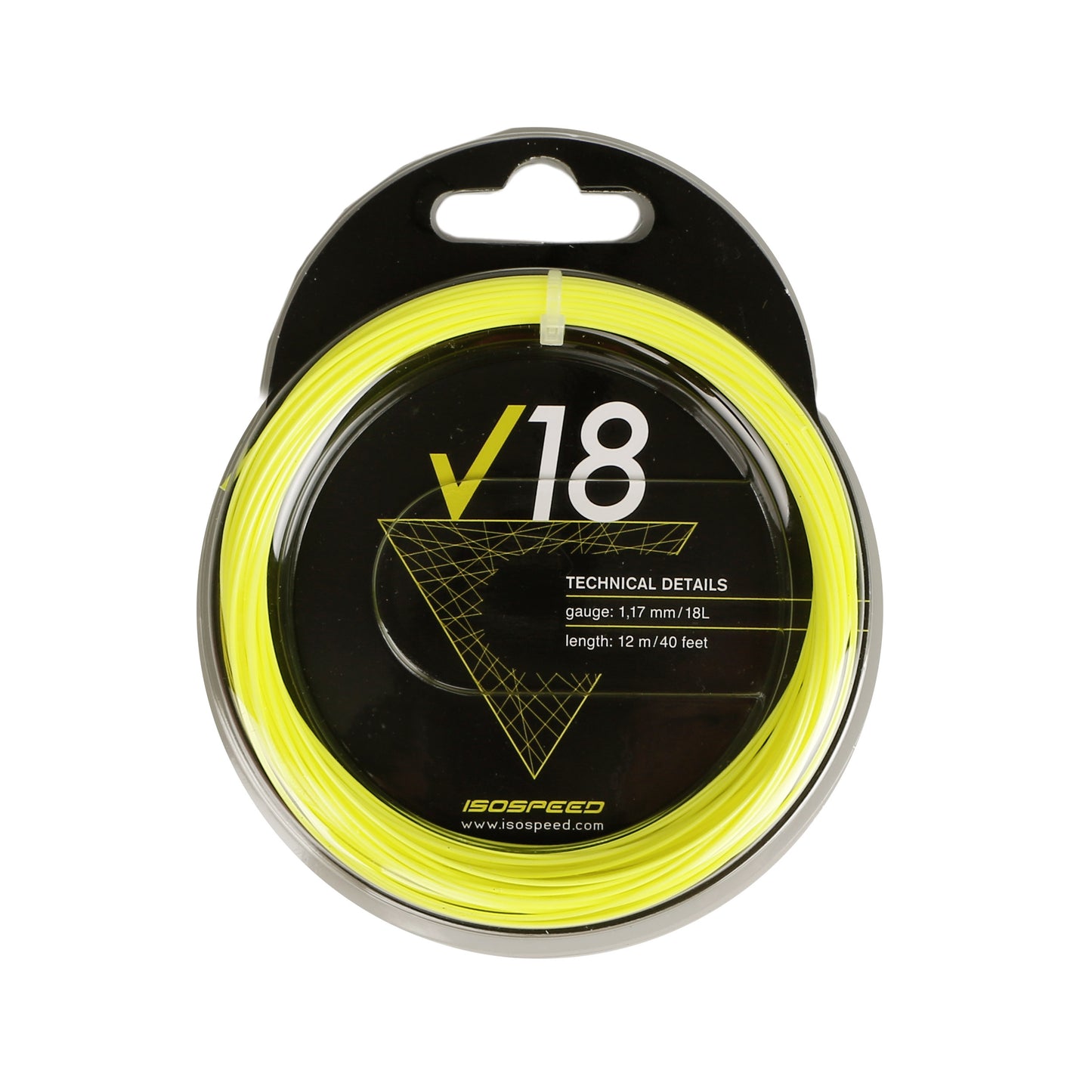 Isospeed V18  Saitenset 12m - gelb