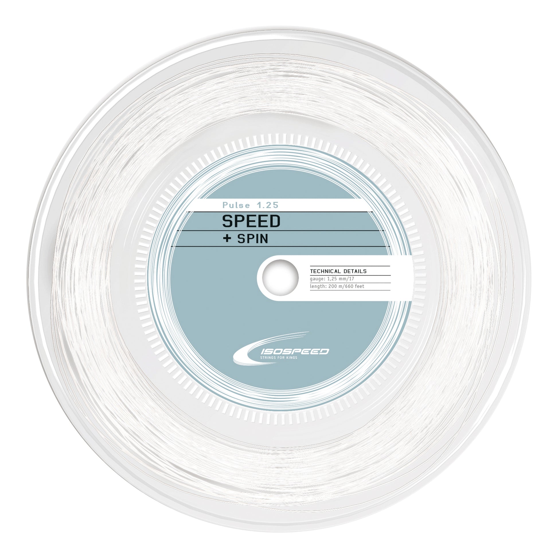 Isospeed Pulse Saitenrolle 200m-Weiß