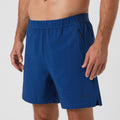 Borg Zip Shorts Herren-Dunkelblau