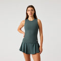 Ace Pocket Ribbed Tank-Top Damen-dunkelgrün