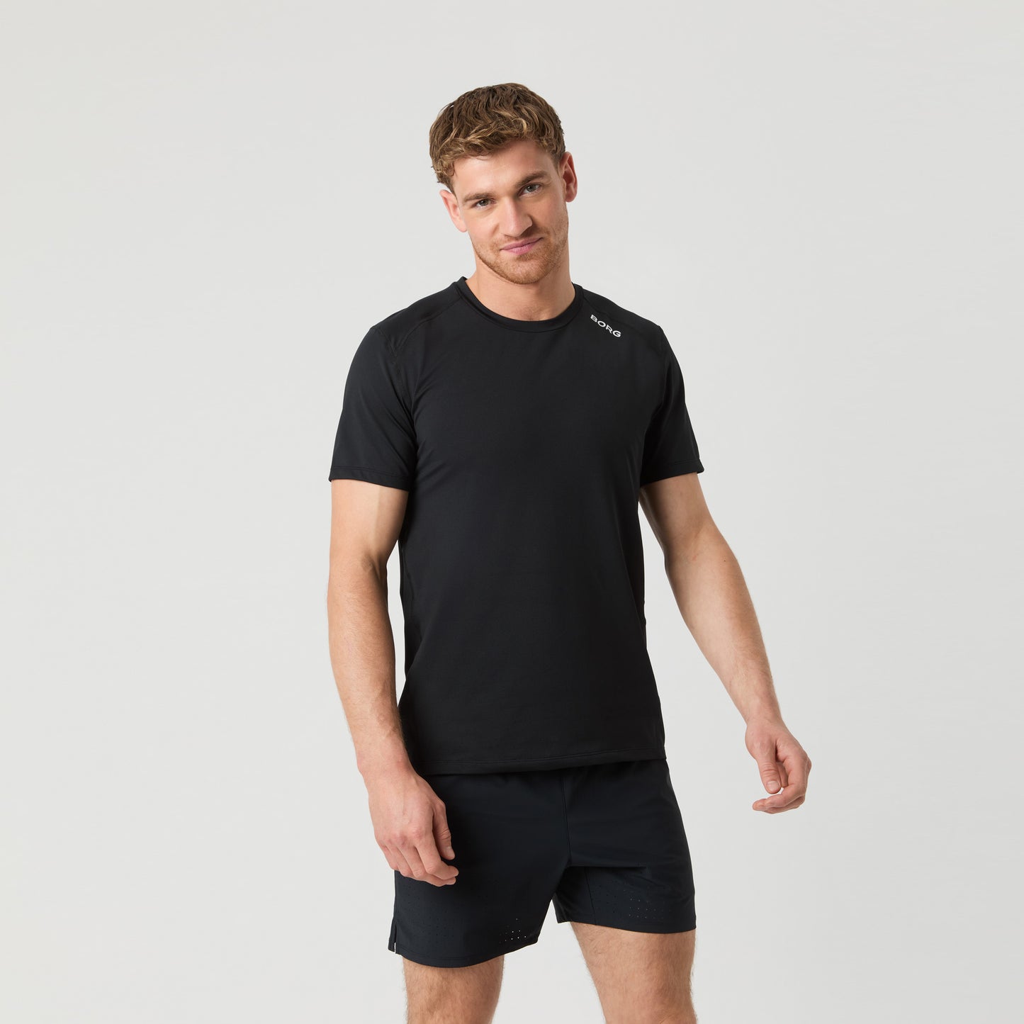 Björn Borg Borg Athletic T-Shirt Herren - schwarz