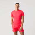 Light T-Shirt Herren - koralle