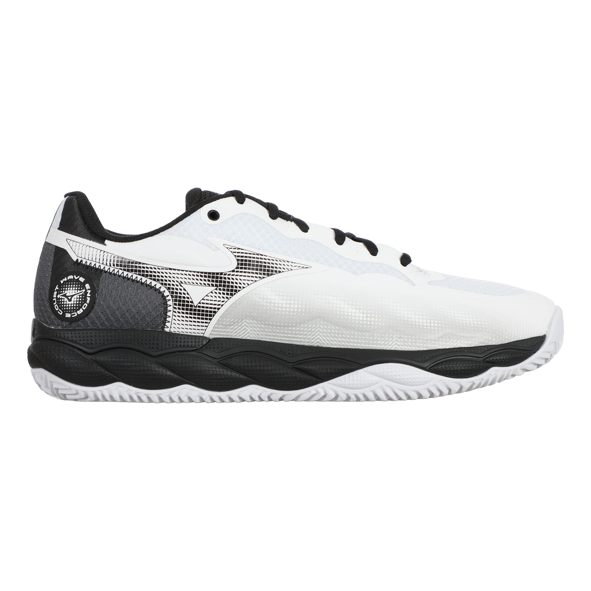 Mizuno Wave Enforce Court Sandplatzschuh Herren-Weiß,Schwarz
