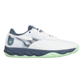 Wave Enforce Court Sandplatzschuh Herren-Weiß,Blaugrau