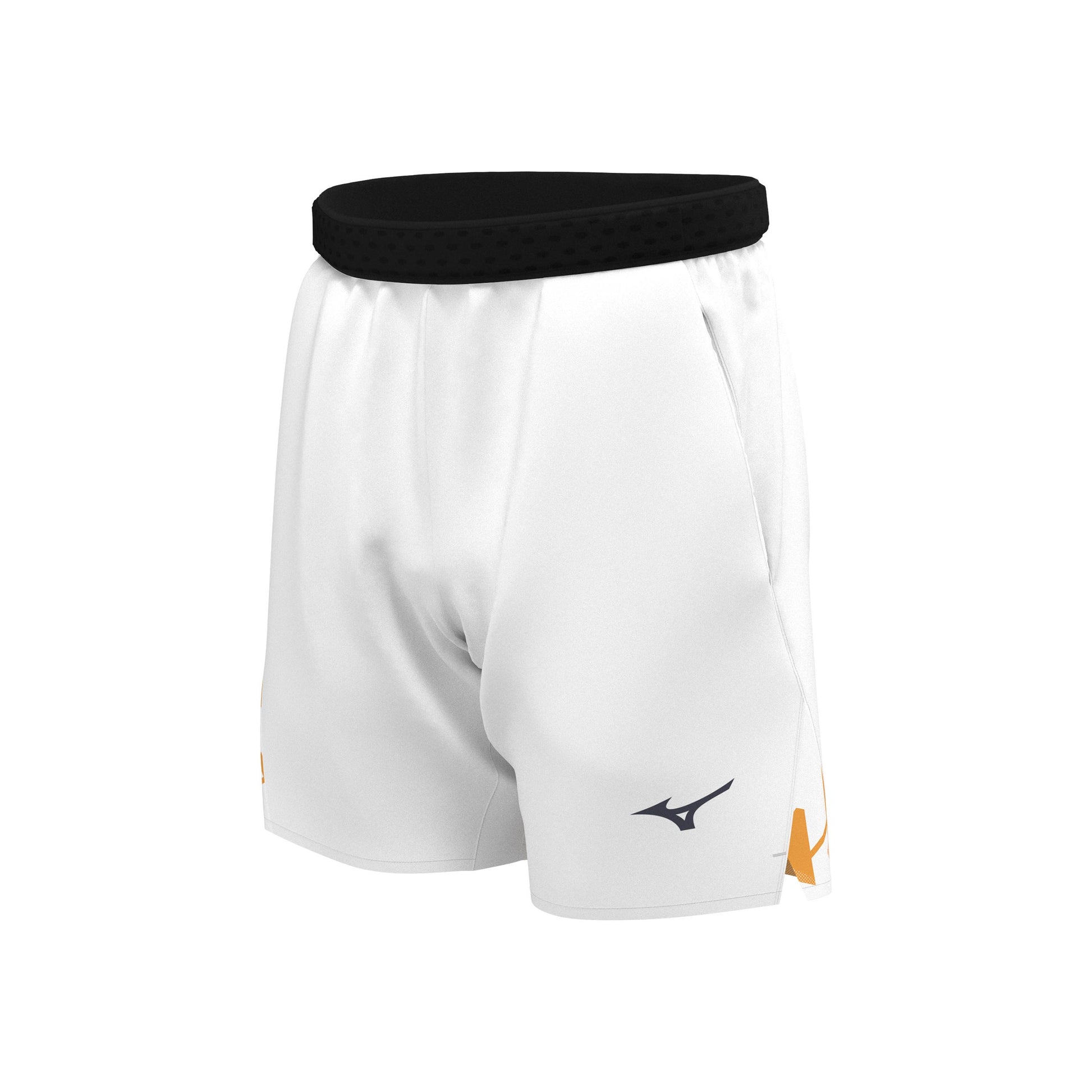 Mizuno Daybreakers Amplify 8in Shorts Herren-Weiß,Zitronengelb
