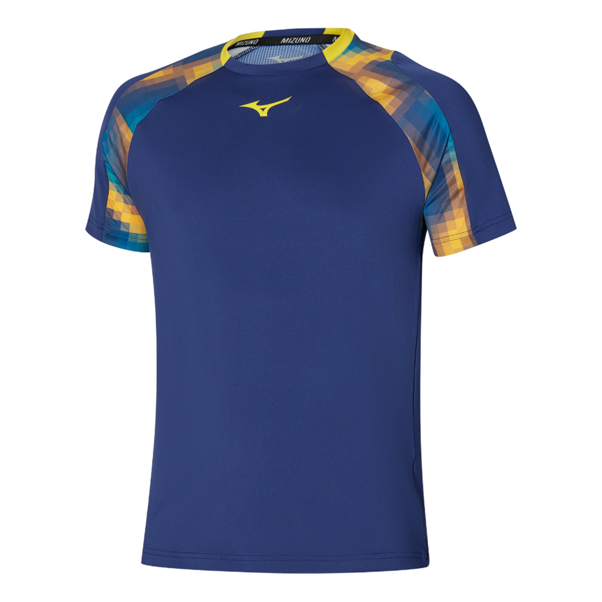 Mizuno Frontier Shadow T-Shirt Herren - blau,