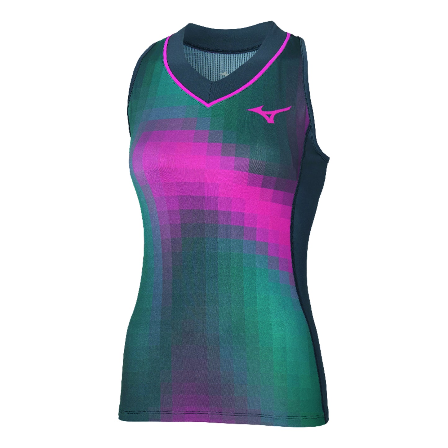 Mizuno Frontier Tank-Top Damen-Dunkelblau,Mehrfarbig