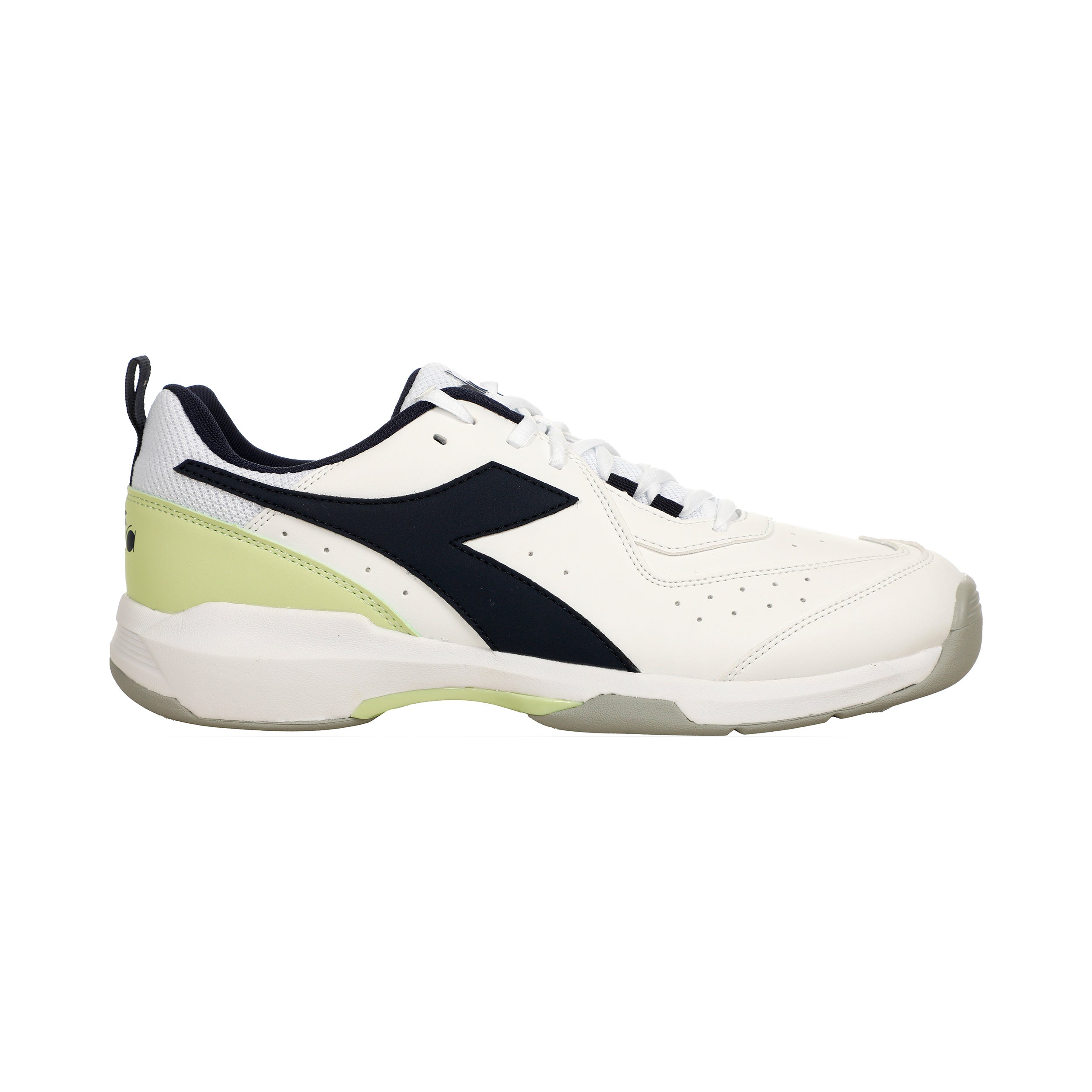 Diadora S. Challenge 5 SL Teppichschuh Kinder-Weiß,Blau