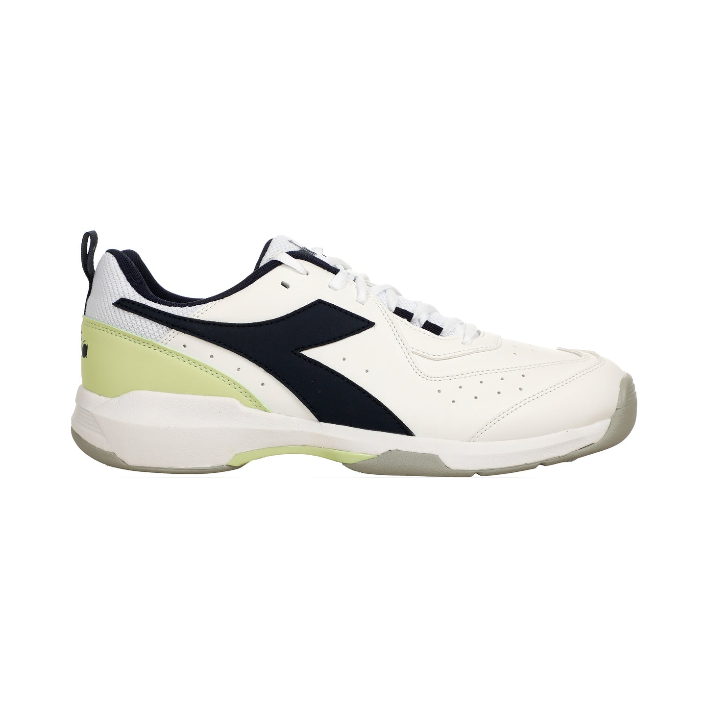 Diadora S. Challenge 5 SL Teppichschuh Kinder-Weiß,Blau