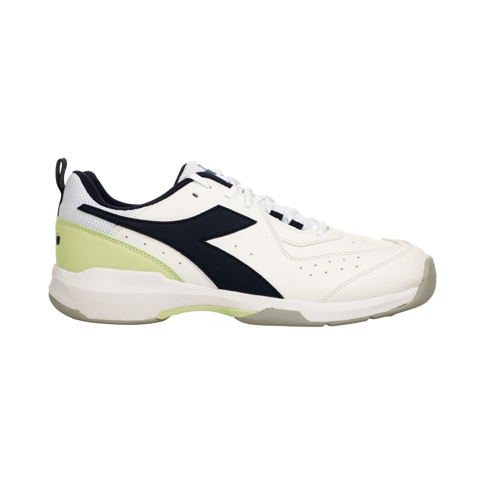 Diadora S. Challenge 5 SL Teppichschuh Kinder-Weiß,Blau
