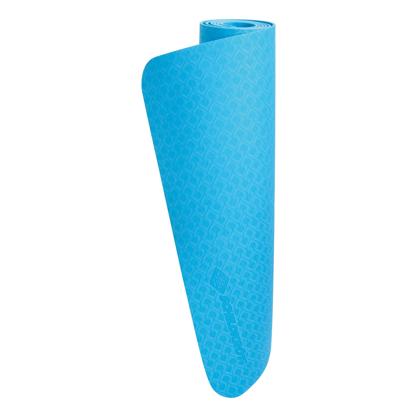 Schildkröt Fitness Yogamatte-Hellblau