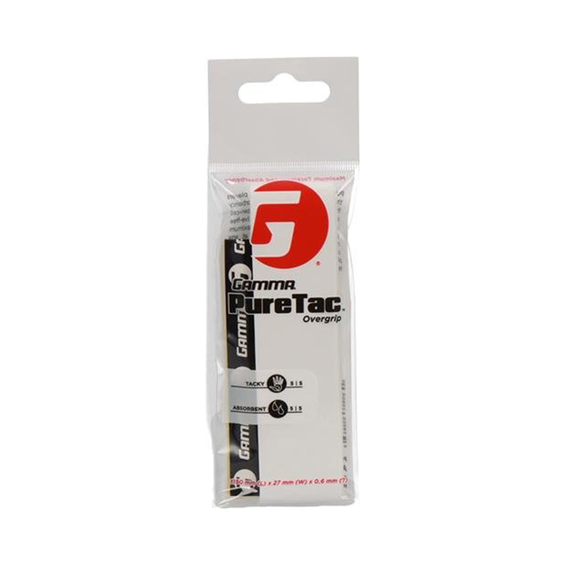 Gamma Pure Tac 1er Pack-Weiß