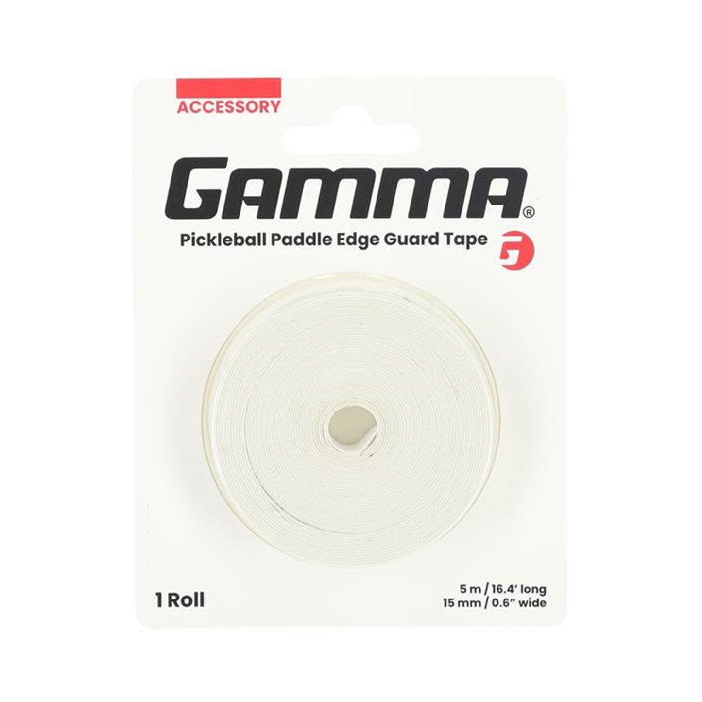 Gamma Pickleball Rahmenschutzband-Weiß
