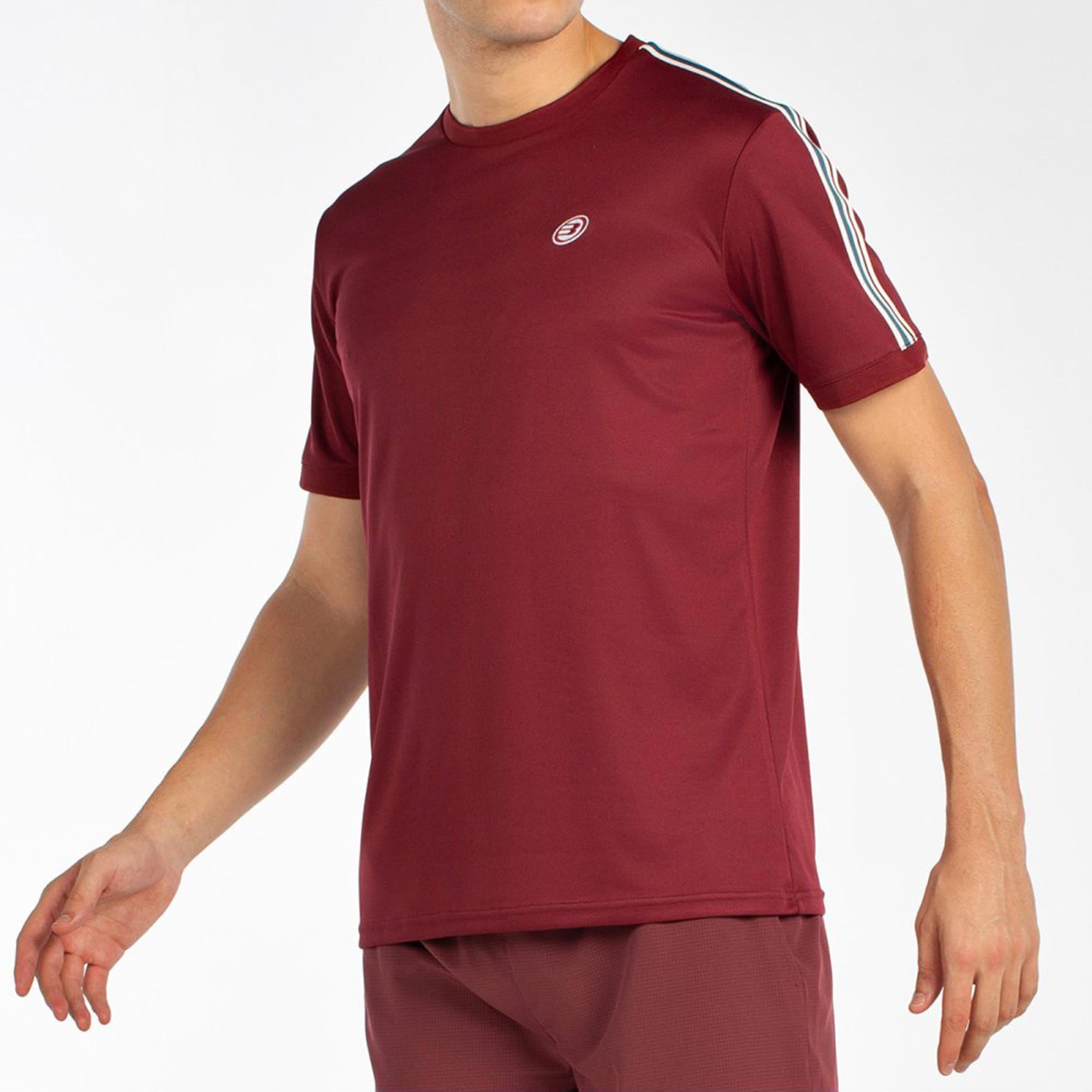Bullpadel Alder T-Shirt Herren-Dunkelrot