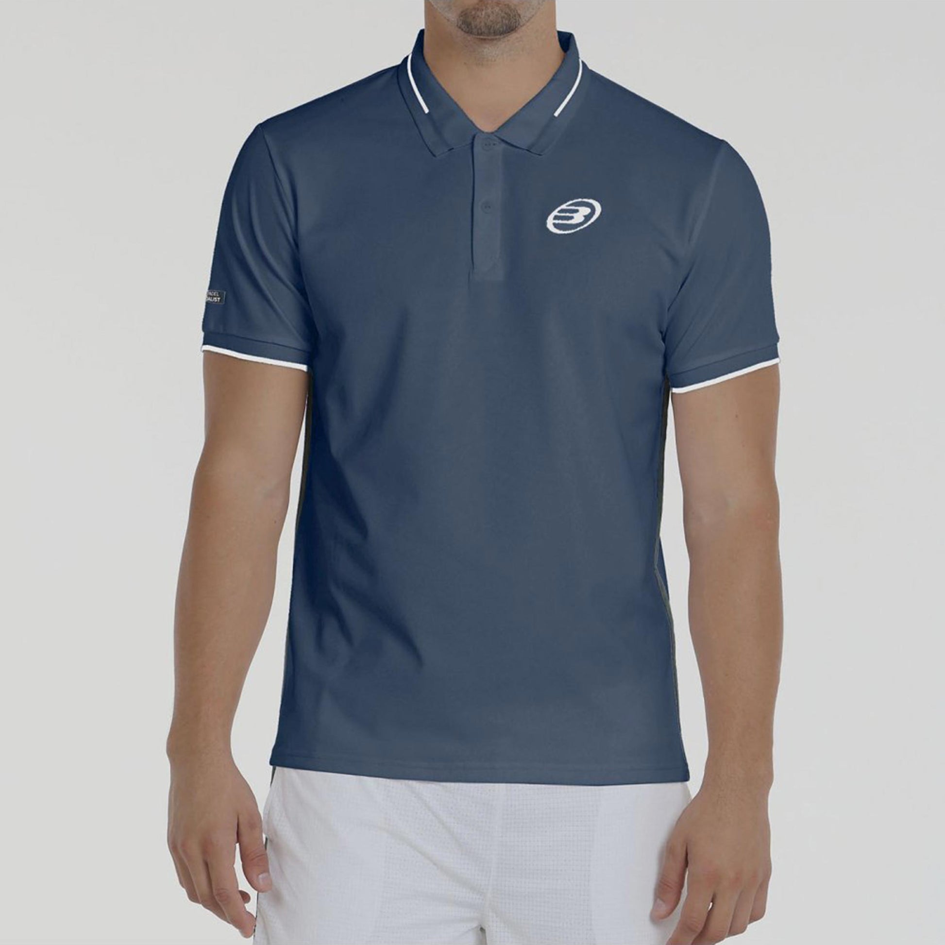 Bullpadel Leiro 25V Polo Herren-Dunkelblau