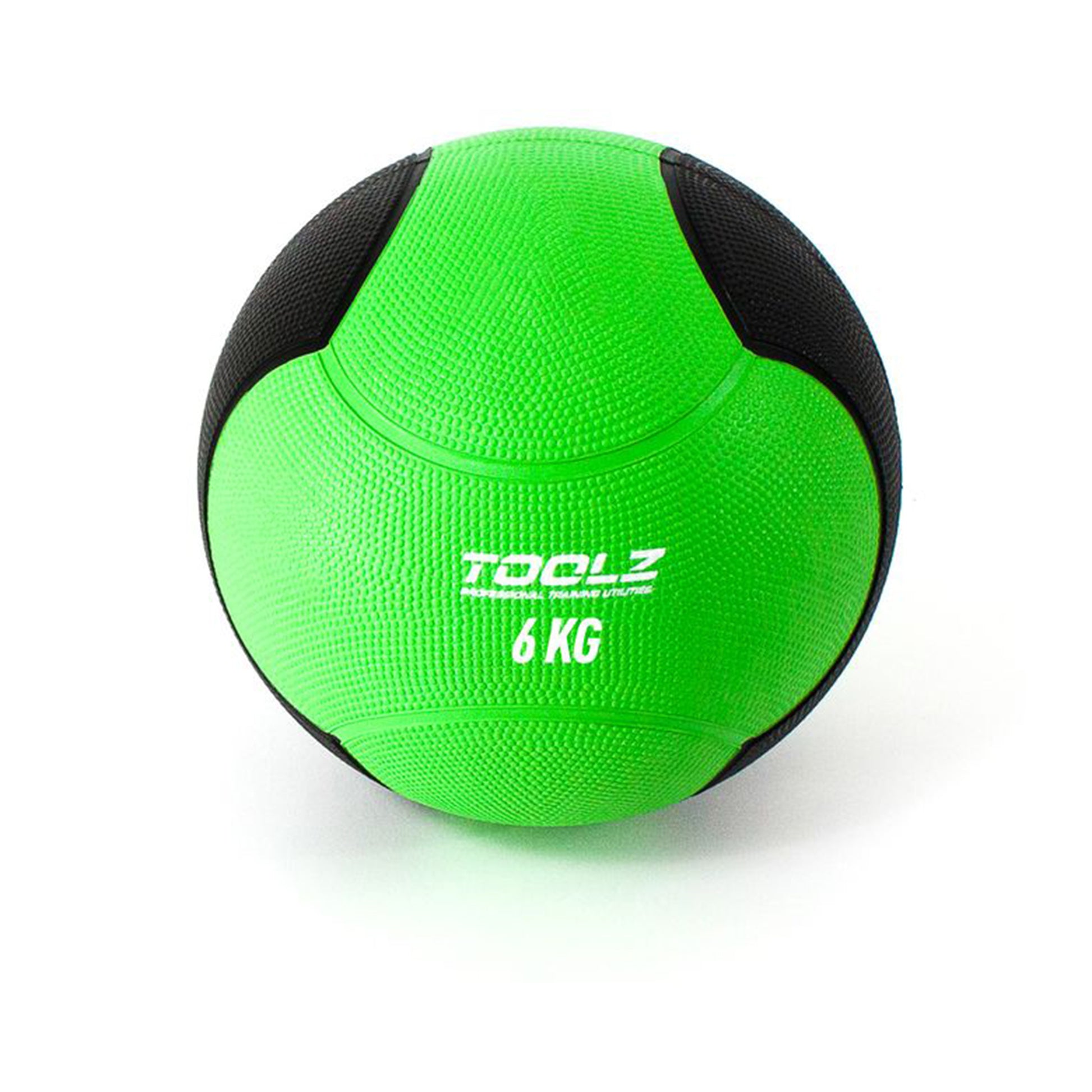 TOOLZ 6kg Medizinball-Grün,Schwarz